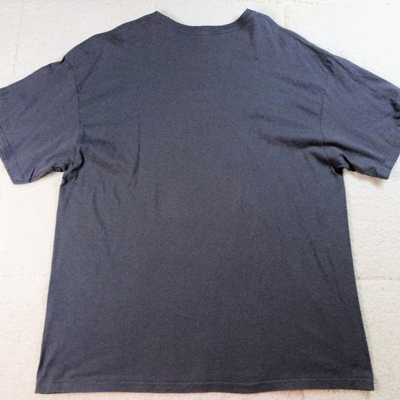 AC/DC Gray Shirt with Skulls Liquid Blue 2XL XXL - Picture 2 of 3